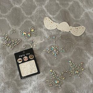 Party Joy Face and Body Gem Set